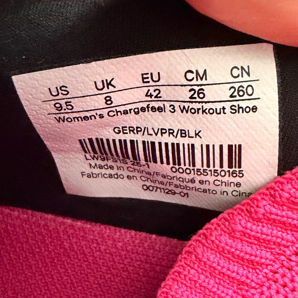NWOB Lululemon Women's Chargefeel 3 Workout Shoe - Picture 5 of 8